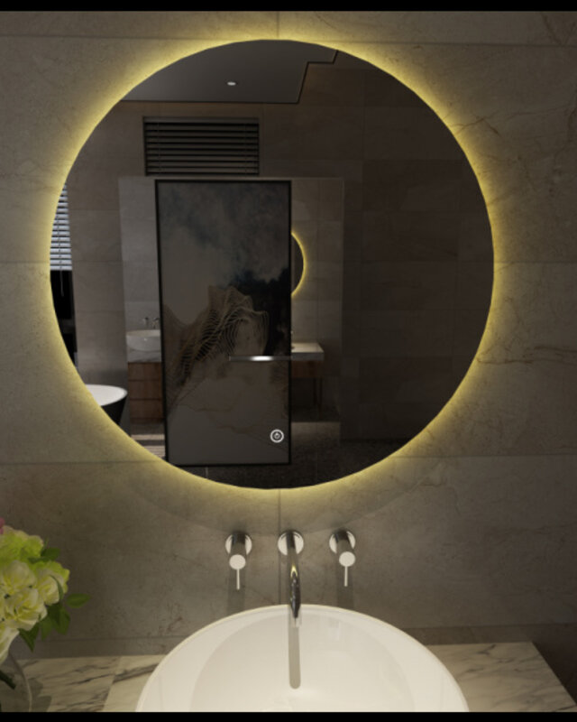 Rene Houtman Giro Ronde Spiegel - Met LED Verlichting - 100 cm