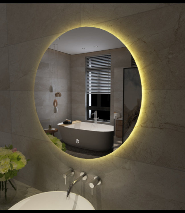 Rene Houtman Giro Ronde Spiegel - Met LED Verlichting - 100 cm