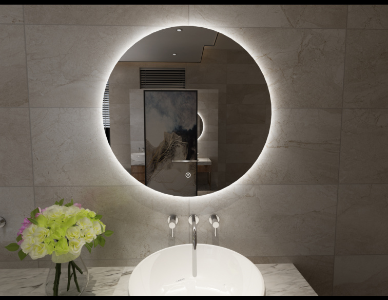 Rene Houtman Giro Ronde Spiegel - Met LED Verlichting  - 60 cm