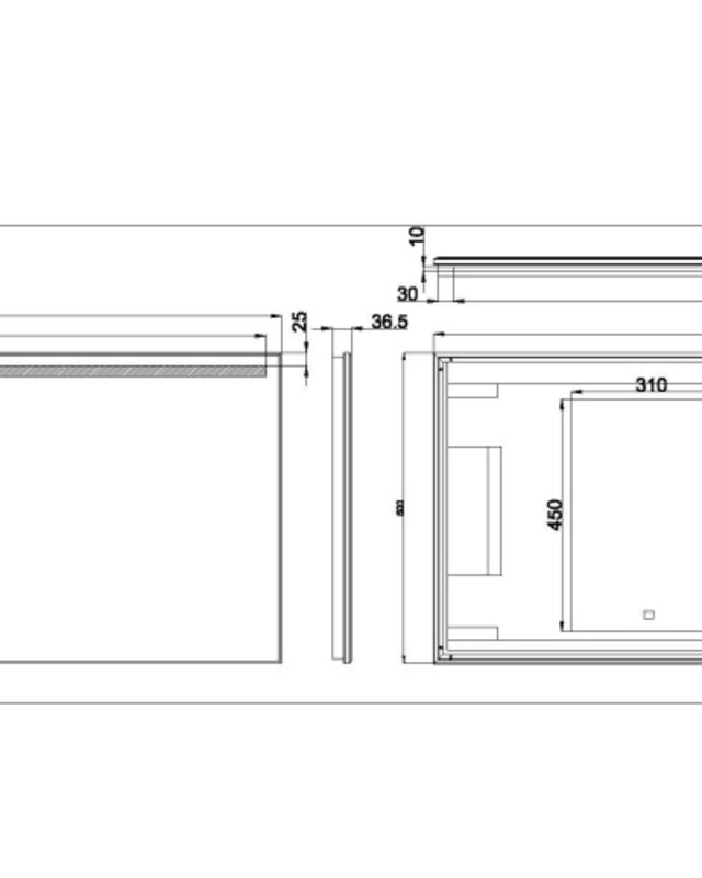 Wiesbaden Ambi One - Condens-vrije Spiegel met LED Verlichting - 140 x60 cm