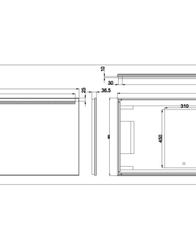 Wiesbaden Ambi One - Condens-vrije Spiegel met LED Verlichting - 160 x60 cm