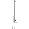 JEE-O Flow Wanddouche - H133,7 cm - Geborsteld JEE-O Flow Wanddouche - H133,7 cm - Geborsteld