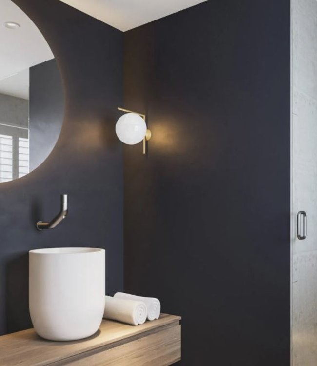 JEE-O Flow Wanddouche | Met Eengreep-mengkraan en Handdouche | H133,7 cm | Geborsteld