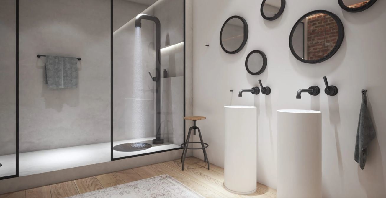 JEE-O SOHO Waskom | Hoog | H90 cm | Twee kleuren