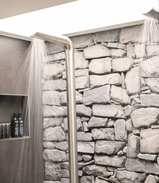 JEE-O Pure Vrijstaande Douche 02 | Met Eengreep-mengkraan en Handdouche | H230 cm