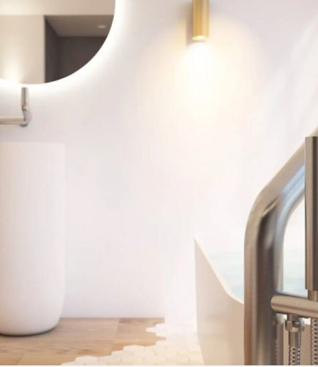 JEE-O Flow Vrijstaande Badmengkraan | Met Handdouche |  H101,5 cm