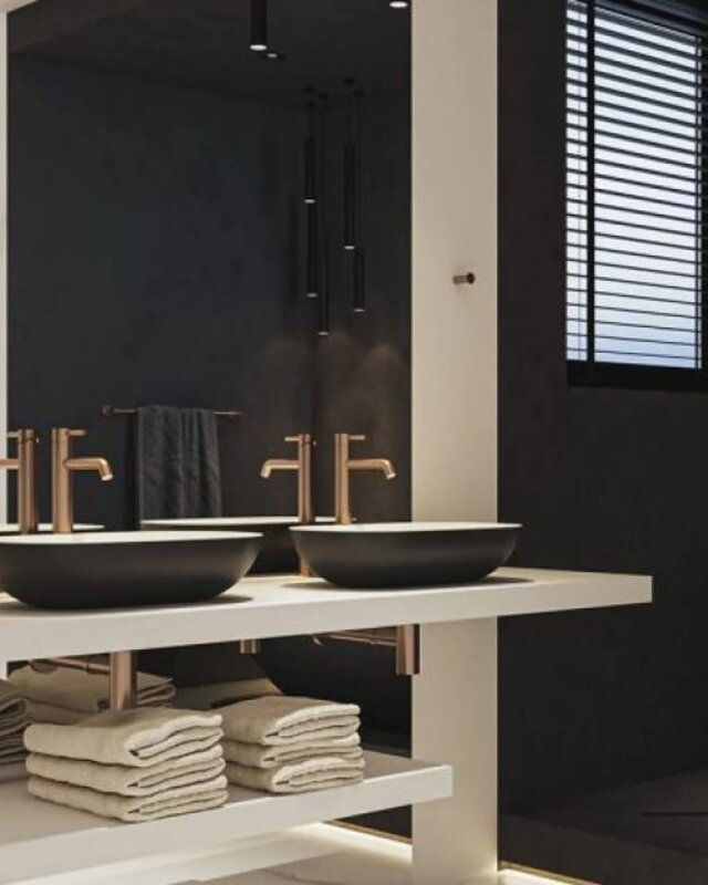 JEE-O Slimline Wastafelkraan - H16,4 cm - Meerdere Kleuren