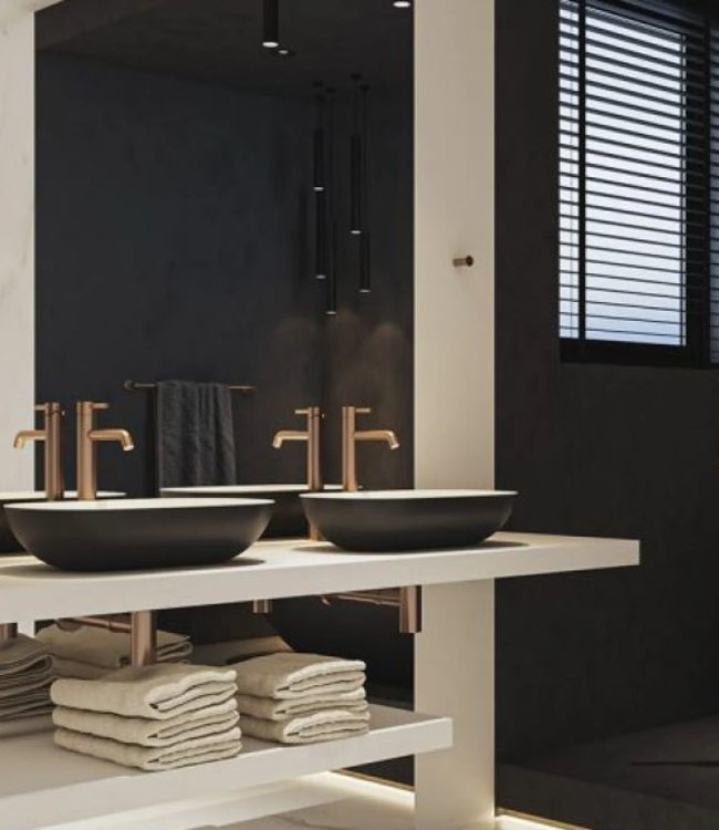 JEE-O Slimline Wastafelkraan - H16,4 cm - Meerdere Kleuren