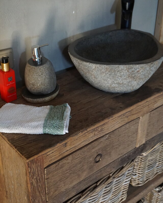 Rene Houtman Landelijk Badkamermeubel Oud Hout 100 cm