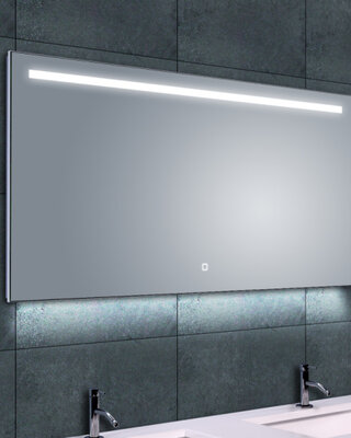 Wiesbaden Ambi One - Condens-vrije Spiegel met LED Verlichting - 120 x60 cm