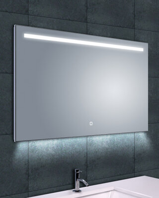 Wiesbaden Ambi One - Condens-vrije Spiegel met LED Verlichting - 100 x 60 cm