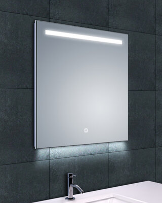 Wiesbaden Ambi One - Condens-vrije Spiegel met LED Verlichting - 60 x 60 cm