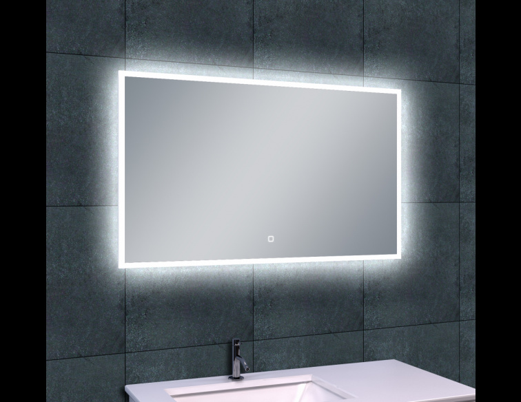 Wiesbaden Quatro-LED Spiegel - Condens-vrij - 100 x 60 cm