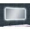 Quatro-LED Spiegel - Condens-vrij - 120 x 60 cm