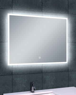 Wiesbaden Quatro-LED Spiegel - Condens-vrij - 80 x 60 cm