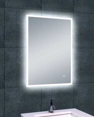 Wiesbaden Quatro-LED Spiegel - Condens-vrij - 70 x 50 cm