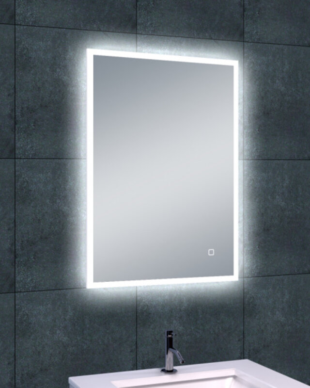Wiesbaden Quatro-LED Spiegel - Condens-vrij - 70 x 50 cm