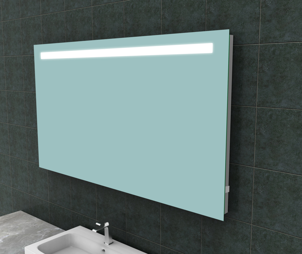Wiesbaden Tigris Spiegel met LED Verlichting + stopcontact - 140 x 80 cm
