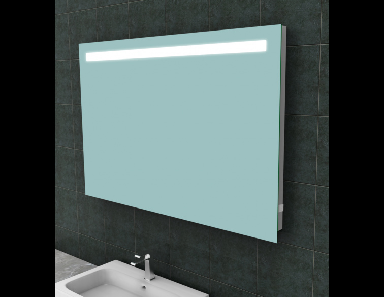 Wiesbaden Tigris Spiegel met LED Verlichting + stopcontact - 120 x 80 cm