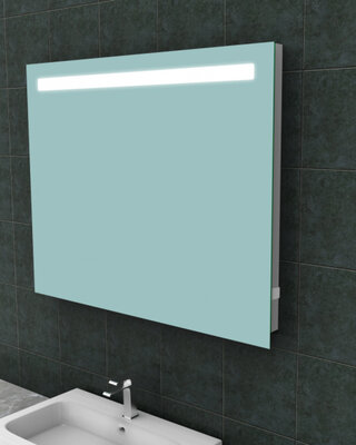 Wiesbaden Tigris Spiegel met LED Verlichting + stopcontact - 100 x 80 cm