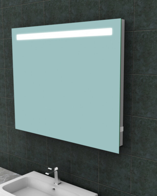 Wiesbaden Tigris Spiegel met LED Verlichting + stopcontact - 100 x 80 cm