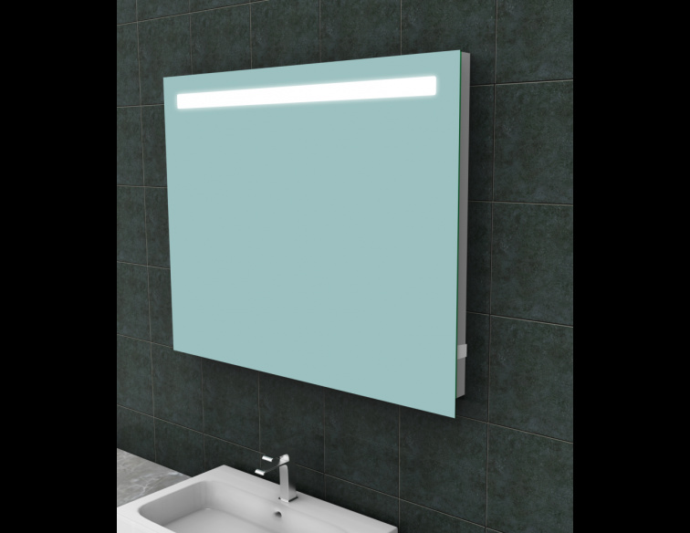 Wiesbaden Tigris Spiegel met LED Verlichting + stopcontact - 100 x 80 cm