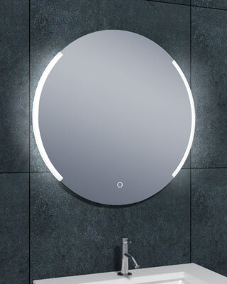 Wiesbaden Round LED Spiegel - Condens-vrij - Rond - 80 cm