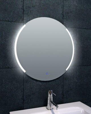 Wiesbaden Round LED Spiegel - Condens-vrij - Rond - 60 cm