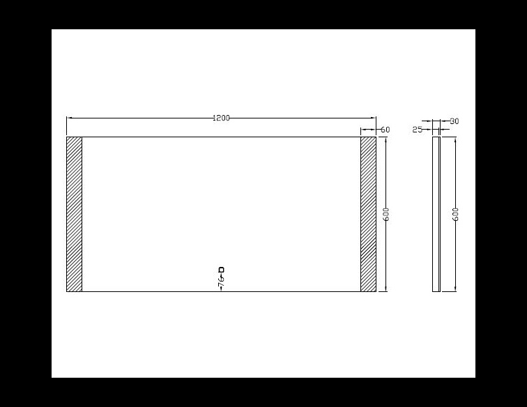 Wiesbaden Sunny - Dimbare - LED Spiegel - 120 x 60 cm