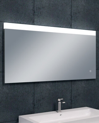 Wiesbaden Single dimbare LED Spiegel - Condens-vrij - 120 x 60 cm