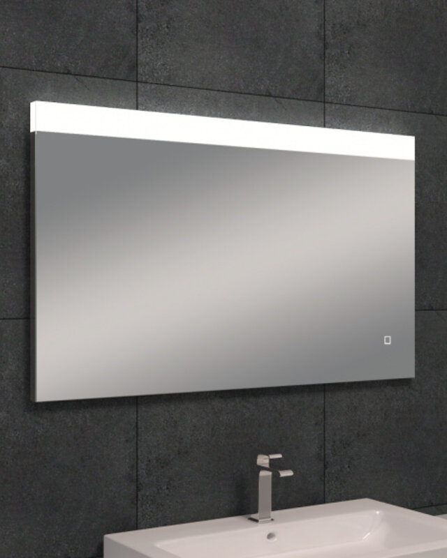 Wiesbaden Single dimbare LED Spiegel - Condens-vrij - 100 x 60 cm
