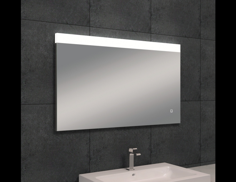 Wiesbaden Single dimbare LED Spiegel - Condens-vrij - 100 x 60 cm