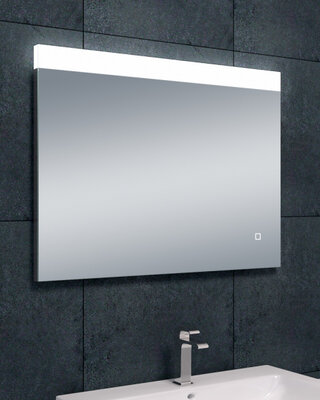 Wiesbaden Single dimbare LED Spiegel - Condens-vrij - 80 x 60 cm