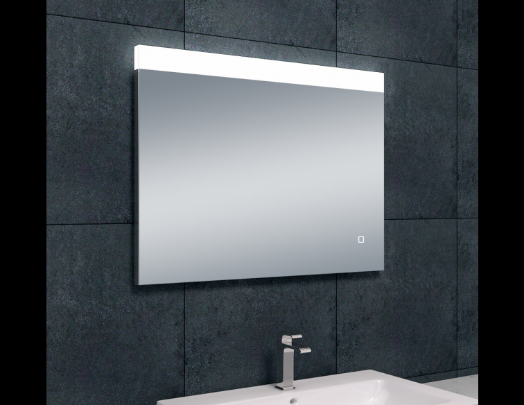 Wiesbaden Single dimbare LED Spiegel - Condens-vrij - 80 x 60 cm
