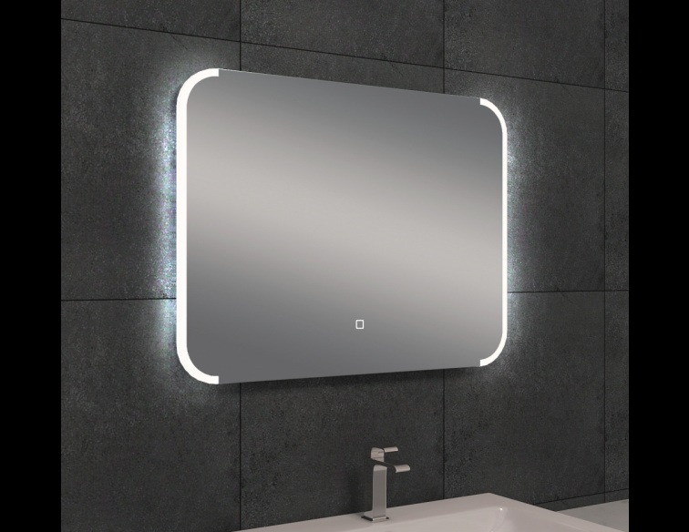 Wiesbaden Bracket - Dimbare LED Spiegel - Condens-vrij - 80 x 60 cm