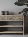 Be-Uniq Sidetable Chicago - Oud Hout - L40 x B120 x H90 cm
