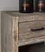 Be-Uniq Sidetable Chicago - Oud Hout - L40 x B120 x H90 cm