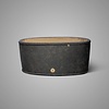 Ovalen Plantenbak - Bruin - L51 x B22 x H23 cm