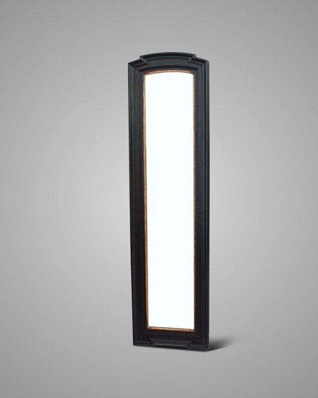 Brynxz Rusty Spiegel - Zwart & Goud - L40 x H150 cm