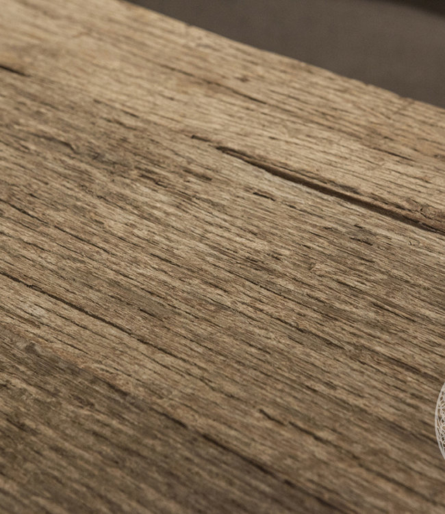 Be-Uniq Salontafel Cube - Oud Hout - L50 x B140 x H45 cm