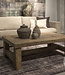 Be-Uniq Salontafel Klooster - Oud Hout - H75 x B130 x D45 cm