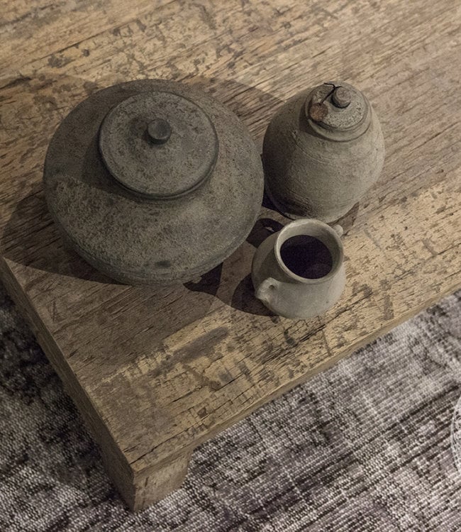 Be-Uniq Salontafel Klooster - Oud Hout - H75 x B130 x D45 cm