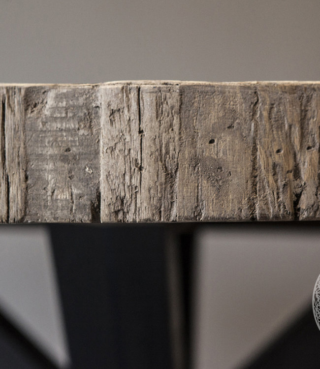 Be-Uniq Eettafel New York - Rond 160 cm - Incl. Spinpoot