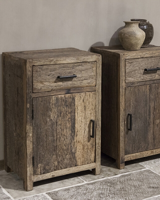 Be-Uniq Oslo Nachtkastje 2 Soorten - L37 x B53 x H83 cm