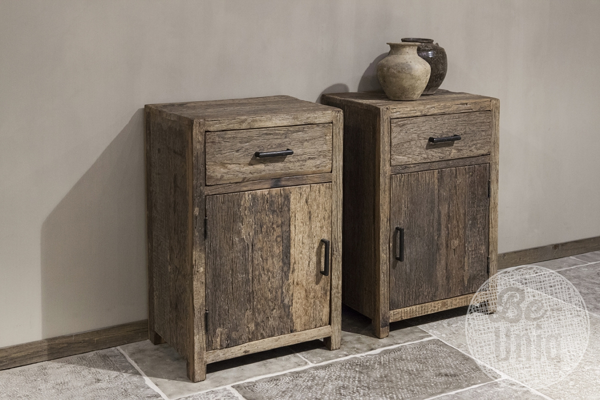 Be-Uniq Oslo Nachtkastje 2 Soorten - L37 x B53 x H83 cm