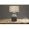 Kruiklamp Nepalpot - Inclusief Kap - D22 x H57 cm