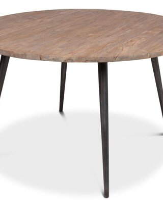Rene Houtman Finn Dining Table - Teak Hout - D130 x H77 cm