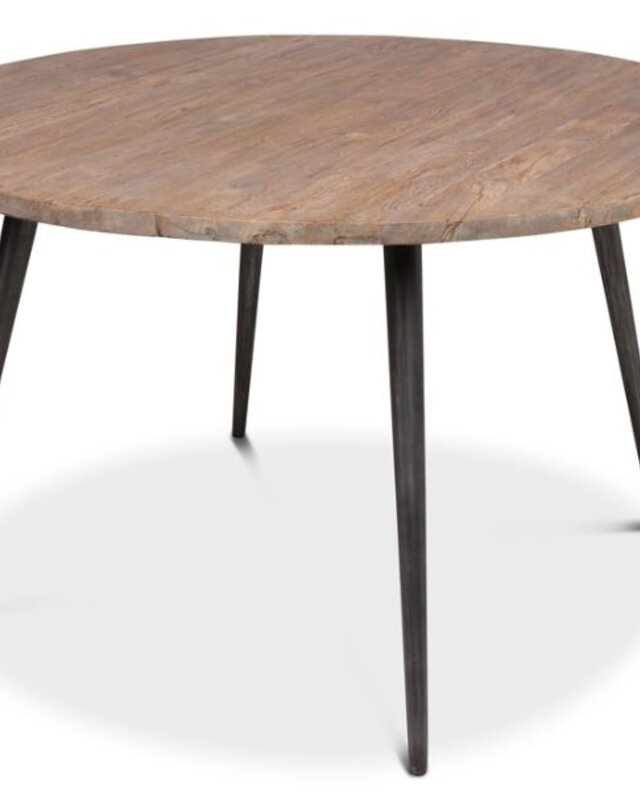 Rene Houtman Finn Dining Table - Teak Hout - D130 x H77 cm