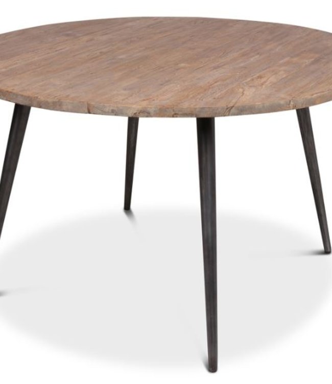 Rene Houtman Finn Dining Table - Teak Hout - D130 x H77 cm