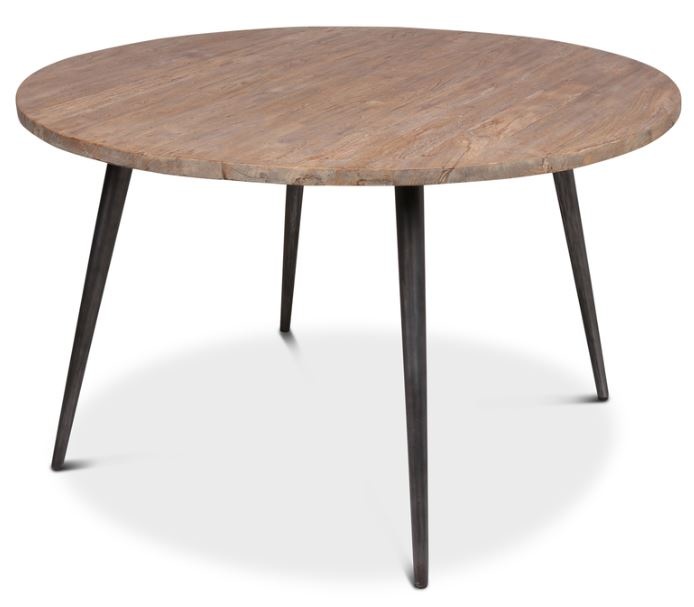 Rene Houtman Finn Dining Table - Teak Hout - D130 x H77 cm